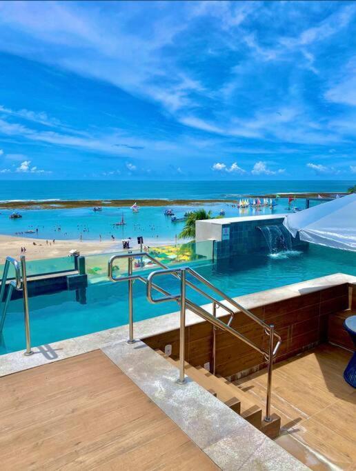 Flat Beira-mar Em Casa de Férias Pôrto das Galinhas
