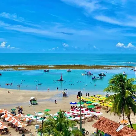 Flat Beira-Mar Em Porto De Galinhas Villa Exterior photo